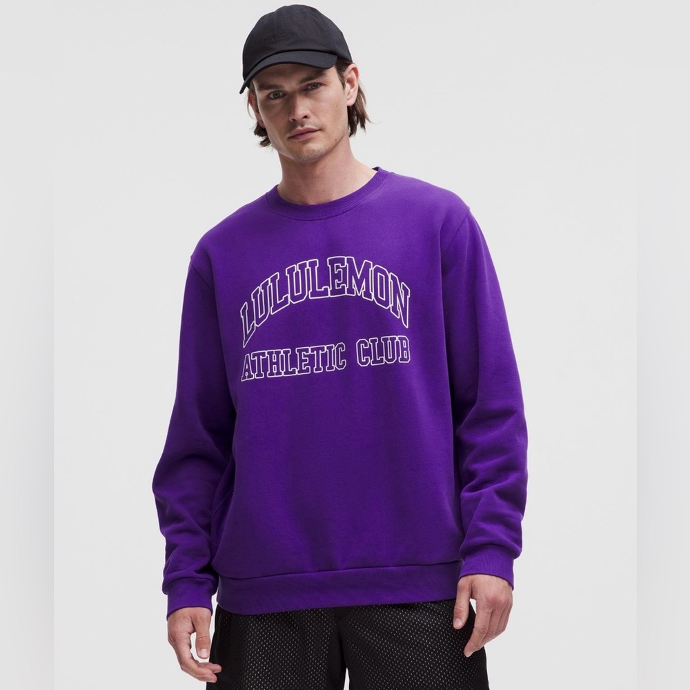 Lululemon Steady State Crew Athletic College Purple (Small)Brand New with Tags.